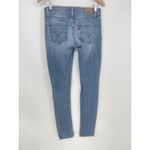 Levi's Juniors Low Rise Light Wash Skinny Jegging Stretch Size 7 W28 Q0008 Photo 3