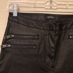 Aritzia Talula Faux Leather Coated Pants Black 4 Photo 2