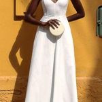 Andrea Iyamah NWT Vola Maxi Dress in Ivory Photo 0