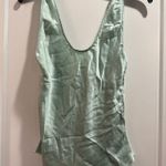 Intimately Free people Elegant Mint Pijama Camisole Top Size M Green Size M Photo 0