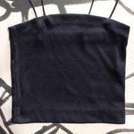 American Eagle  Little Black Tank Sleeveless Top Ribbed Stretchy Women’s XXS EUC Photo 0