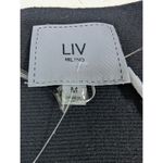 LIV Milano Black Embellished V Neck Sweater Photo 1