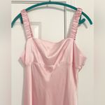 Amanda Uprichard  Hayley Silk Dress Light Pink Photo 4