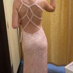 Scala Light Pink Peaches boutique Prom dress Photo 0