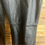 Newport News  Easy Style Black Leather Pants Size 8‎ Photo 5