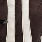 Bebe Y2K Style Sport Large Brown White Quilted Tote Bag Purse Spellout Mallcore Photo 13