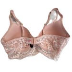 La Senza  pale pink Lace Underwire lightly Padded So Free Bra Size 36B Photo 3