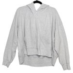 Zella  Swoop Full Zip Hoodie Light Grey Size 1X Photo 1