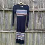 Abercrombie & Fitch  Striped Ribbed Sweater Dress | S Photo 1