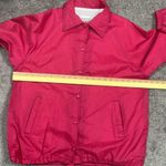 Vintage Windbreaker Rock Creek Casuals Pink Snap Close Size L Photo 3