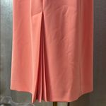 ESCADA peach coral pink vintage elegant dress. order(40) Orange Size 42 Photo 5