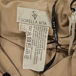 Sorella Vita 💕 Plunging V-Neck Bridesmaid Dress Tulle 8860 Stardust Taupe 12 NWT Photo 6