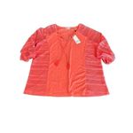 Kaktus Plus Solid 3/4 Sleeve With Mesh Sleeves Coral size L Orange Size L Photo 5