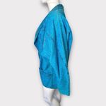 Sundance Vintage 80s Denim Jacket Large Western Blue Dyed Acid Wash Rhinestones Photo 2