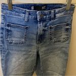 Kut From The Kloth Back Front Pockets Skinny Jeans Frayed Hem Women's Sz 00 Photo 3