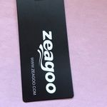 Zeagoo  Light Pink Heart Shape chest CrossFront VNeck PullOver Blouse TShirt Sz M Photo 7