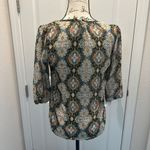 Living Doll  Floral Patterned Women's Top Photo 3