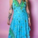 Y2K Asymmetrical Hem Midi Dress size 10 Photo 0