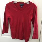 FINAL MARKDOWN Ladies polo jeans tee large Red Photo 0
