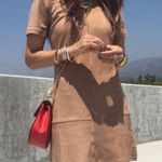 Paper Crane Anthropologie faux suede dress Photo 0