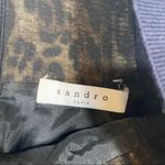 Sandro Paris Elastic Side Leopard Print Skirt Photo 2