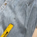 Vintage Dockers Light Blue Denim Jean Short Size Large Photo 6