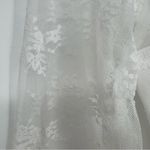 White Lace Long Sleeve Bodysuit Photo 3