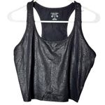 Calvin Klein Women’s Racerback Athletic Sporty Athleisure Crop Tank Sz L Photo 0