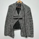 BLANK NYC Marled Boucle Asymmetrical Zip Wool Blend Jacket Size Medium Photo 7