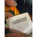 Jones New York  Watercolor Multicolor Long Sleeve VNeck Blouse Size XL Photo 5