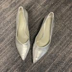 1. State Silver  Saffy pointed toe pumps Photo 3