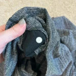 Lululemon Wunder Under Leggings High-Rise Luon Variegated Knit Black Size 4 Photo 4