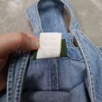 Vintage Grass Raggs Chambray Denim Overall Dress Jumper Small Made in USA Blue Photo 7