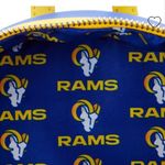 Lounge Fly  Los Angeles Rams patch mini backpack Photo 4