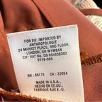 Elevenses by Anthropologie Old Town Rust Vest Longline size Extra Small XS Photo 11