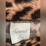 Soma  Brown Leopard Print leggings size S‎ Photo 2