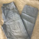 Madewell Low-Slung Straight Jeans Blue Wash Size 26 Photo 5