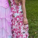 Sugar Lips floral sleeveless tiered spring dress Photo 0