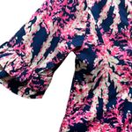 Lilly Pulitzer Womens Fiesta Stretch Dress Beyond The Sea Size 6 Navy Pink Photo 5