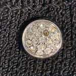 St. John Evening Basics Black Knit Dress Size M /8 with Silvertone Buttons Photo 11