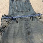 Abercrombie & Fitch  Overall Skirt Light Wash Denim Mini Dress Women’s Size S Photo 9