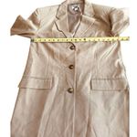 Topshop  Farrah Belted Long Blazer Oversized Boyfriend Office Preppy NWOT 6 Photo 5