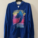 Disney Y2K  Little Mermaid‎ Sweatshirt Zip Up Hoodie sparkling letter Photo 0