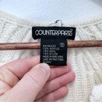 Counterparts Women's Vintage Loose Knit Cream Coastal Grandma Cardigan Size S Photo 4