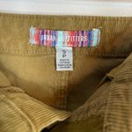 Urban Outfitters Parker Long Stretch Corduroy Fishtail Midi Skirt Brown womens S Photo 13