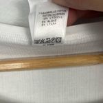 HANRO white long sleeve fitted ribbed size small Photo 3