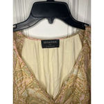 MINKPINK Revolve  Catalina Surplice Printed Mini Dress Neutral Multi Small Womens Photo 3