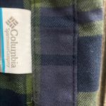 Columbia  Navy and Olive Plaid Men's Shirt Photo 2