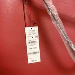 Inc international NEW |  Concepts Zoiey crimson red black trim Tote Handbag Photo 3