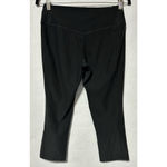 Nike  Dri-Fit Women's‎ Black Cropped Legging Size M Photo 4